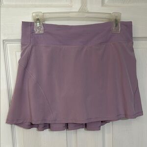 Lululemon Athletica Lavender Pleated Skirt